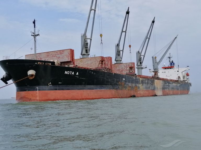 nota a (Bulk Carrier) - IMO 9249271, MMSI 354432000, Call Sign 3FBJ2 under the flag of Panama