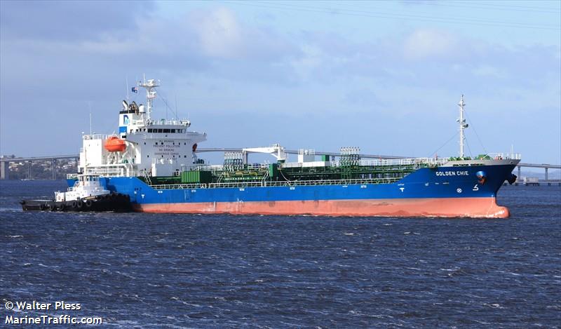 golden chie (Chemical/Oil Products Tanker) - IMO 9566203, MMSI 356360000, Call Sign 3FQB9 under the flag of Panama