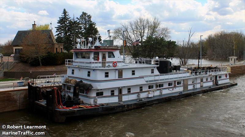 city of louisville (Local type) - IMO , MMSI 368083030, Call Sign WDK7298 under the flag of United States (USA)