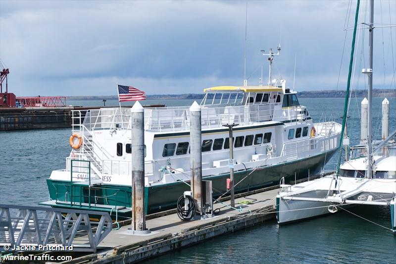 salish express (Passenger ship) - IMO , MMSI 369329000, Call Sign WDJ9193 under the flag of United States (USA)