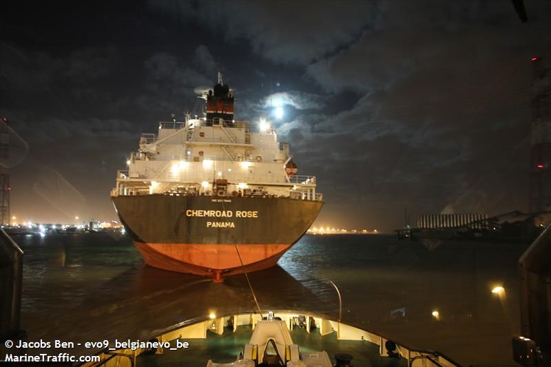 chemroad rose (Chemical/Oil Products Tanker) - IMO 9317846, MMSI 371462000, Call Sign 3ECT9 under the flag of Panama