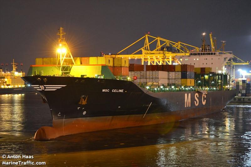 msc celine (Container Ship) - IMO 9316361, MMSI 373582000, Call Sign 3FID6 under the flag of Panama