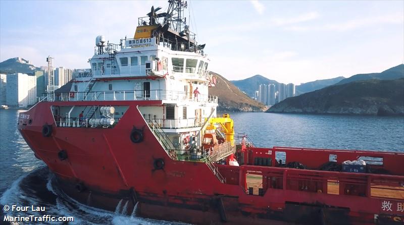 haiyangshiyou 613 (Offshore Tug/Supply Ship) - IMO 9699464, MMSI 412477730, Call Sign BYZW under the flag of China
