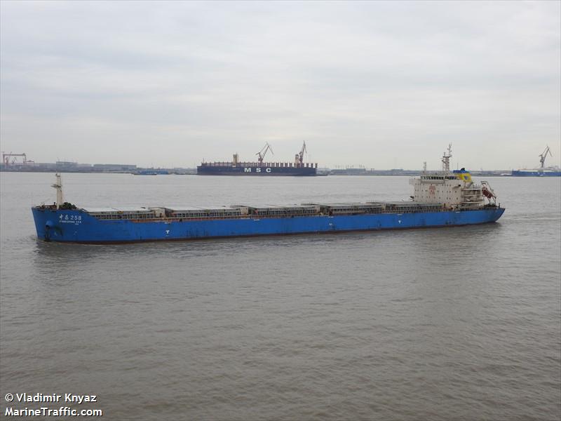 zhongchang258 (Bulk Carrier) - IMO 9610482, MMSI 414048000, Call Sign BKXG6 under the flag of China