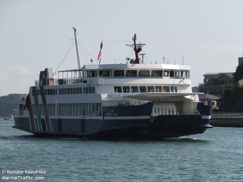 ferry hinase (Passenger ship) - IMO , MMSI 431000427, Call Sign JK5539 under the flag of Japan