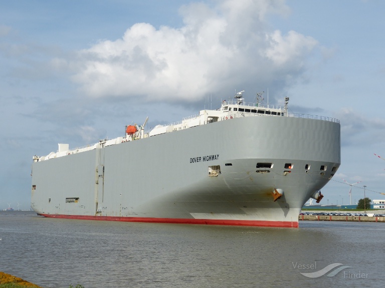 dover highway (Vehicles Carrier) - IMO 9574107, MMSI 432824000, Call Sign 7JKA under the flag of Japan