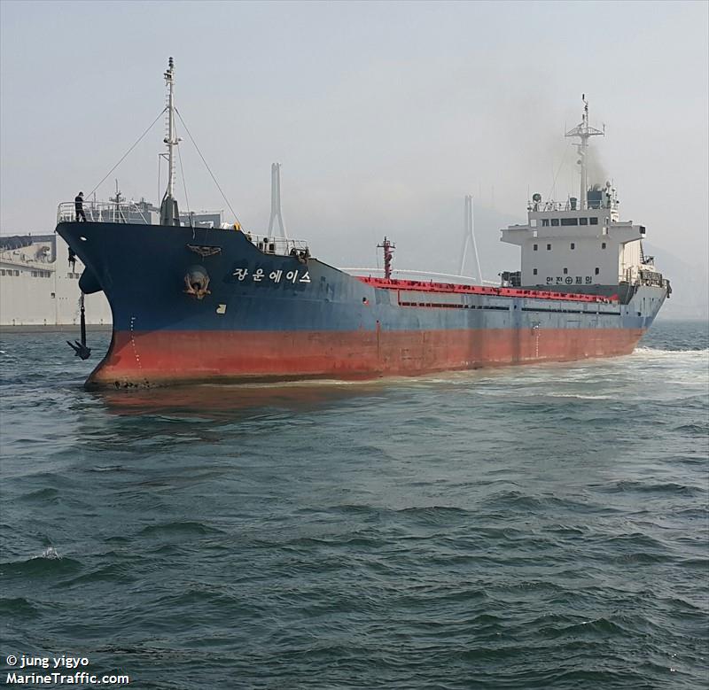 samjinsunwoo (General Cargo Ship) - IMO 9080376, MMSI 440108730, Call Sign 047012 under the flag of Korea