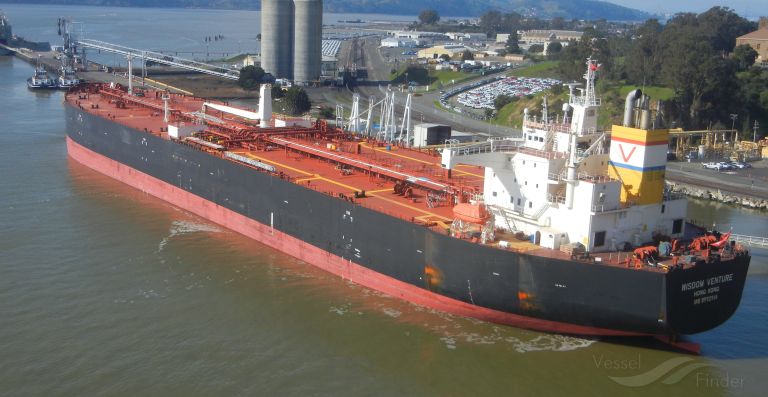 wisdom venture (Crude Oil Tanker) - IMO 9773741, MMSI 477021500, Call Sign VRPY4 under the flag of Hong Kong