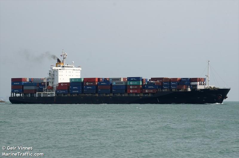 g. ace (Container Ship) - IMO 9359715, MMSI 477150700, Call Sign VRRM6 under the flag of Hong Kong