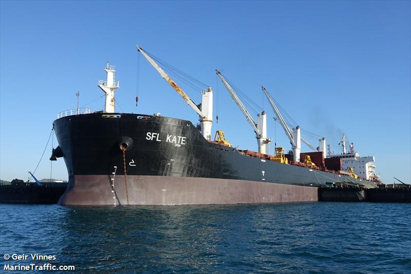 sfl kate (Bulk Carrier) - IMO 9615676, MMSI 477434500, Call Sign VRIX3 under the flag of Hong Kong