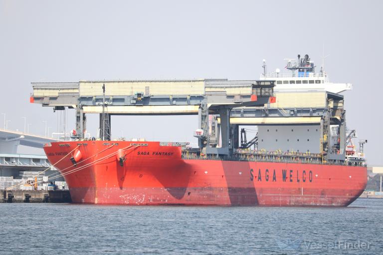saga fantasy (General Cargo Ship) - IMO 9658953, MMSI 477486300, Call Sign VRLT9 under the flag of Hong Kong