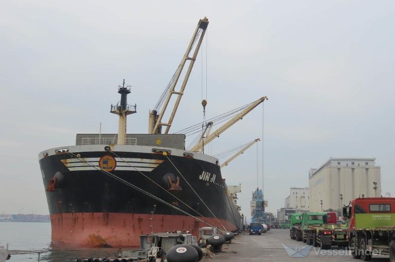 jin ji (Bulk Carrier) - IMO 9447433, MMSI 477612100, Call Sign VRFQ6 under the flag of Hong Kong