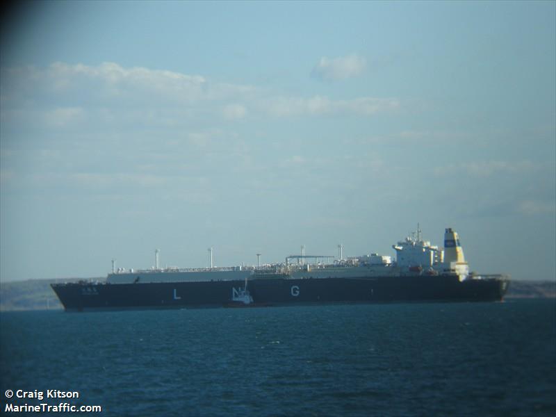 dapeng star (LNG Tanker) - IMO 9369473, MMSI 477614400, Call Sign VRFT7 under the flag of Hong Kong