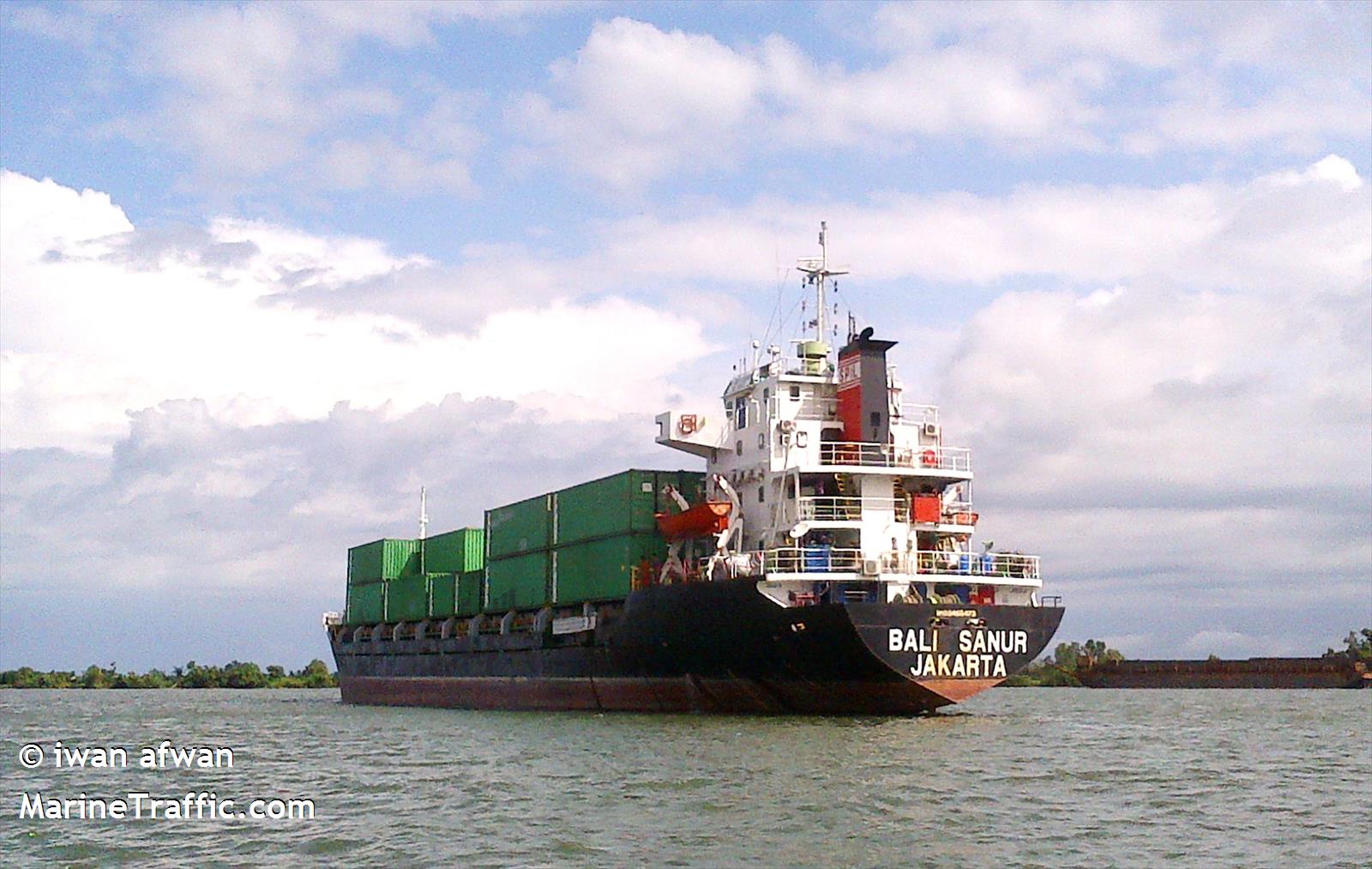 mv. bali sanur (General Cargo Ship) - IMO 9465473, MMSI 525015276, Call Sign P K R X under the flag of Indonesia