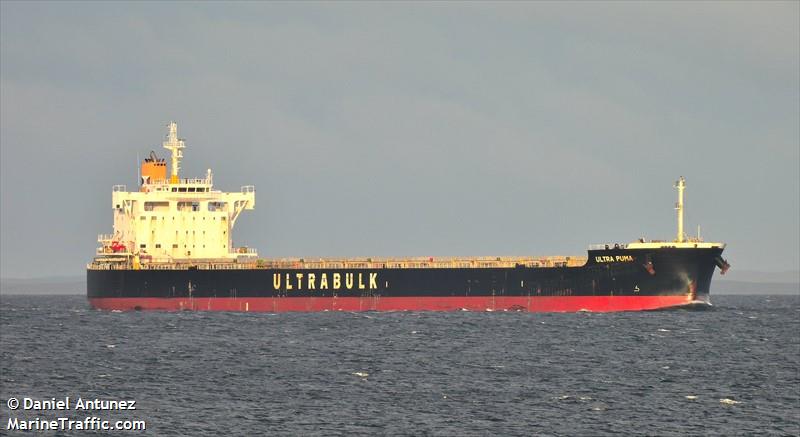 ultra puma (Bulk Carrier) - IMO 9758399, MMSI 538007067, Call Sign V7LY7 under the flag of Marshall Islands