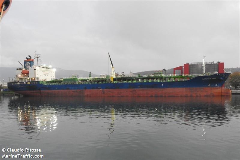 fairchem edge (Chemical/Oil Products Tanker) - IMO 9788954, MMSI 538007270, Call Sign V7EC4 under the flag of Marshall Islands