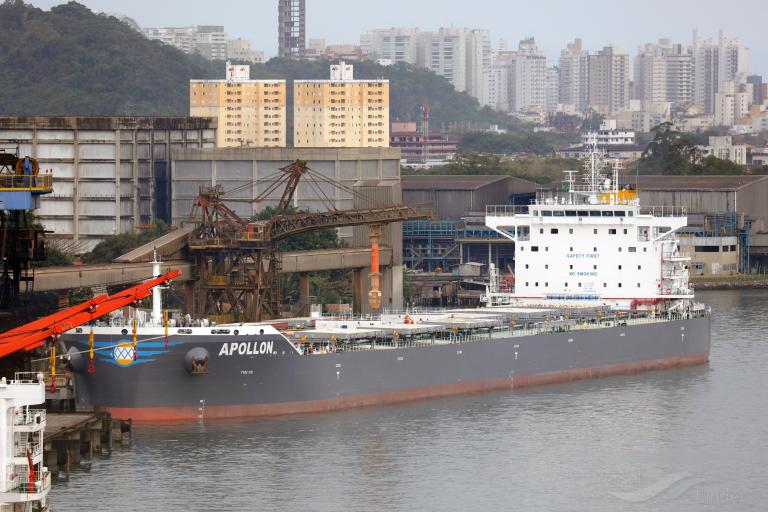 apollon (Bulk Carrier) - IMO 9828924, MMSI 538007951, Call Sign V7GY4 under the flag of Marshall Islands