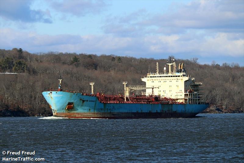 maersk borneo (Chemical/Oil Products Tanker) - IMO 9341445, MMSI 565343000, Call Sign 9VBU7 under the flag of Singapore