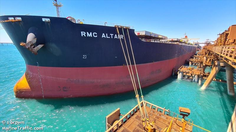 rmc altair (Bulk Carrier) - IMO 9494527, MMSI 565347000, Call Sign 9V2574 under the flag of Singapore