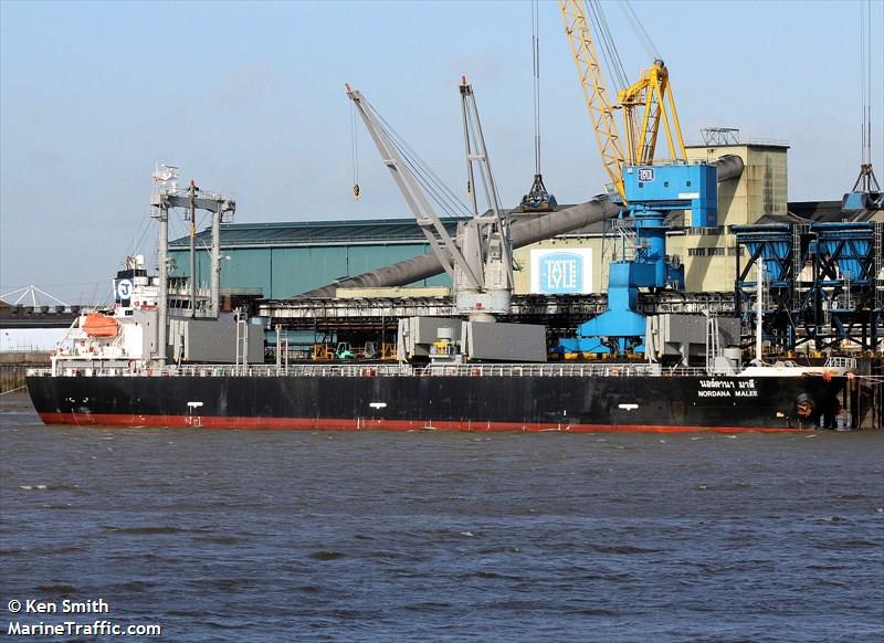 nordana malee (General Cargo Ship) - IMO 9437490, MMSI 567383000, Call Sign HSB4371 under the flag of Thailand