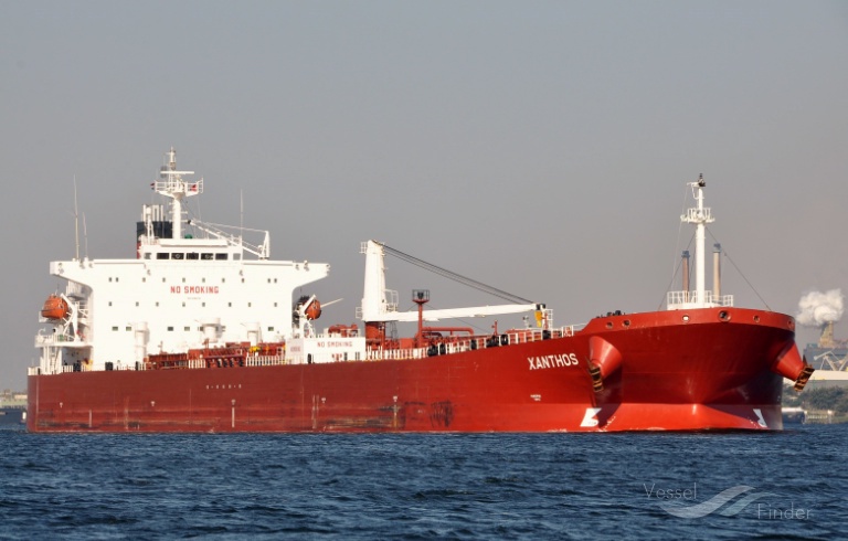 xanthos (Crude Oil Tanker) - IMO 9289178, MMSI 636012425, Call Sign A8FJ4 under the flag of Liberia