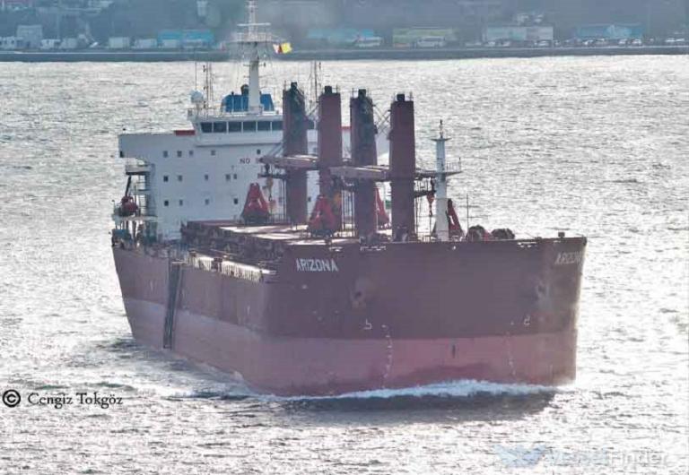 arizona (Bulk Carrier) - IMO 9592733, MMSI 636014705, Call Sign A8WA8 under the flag of Liberia