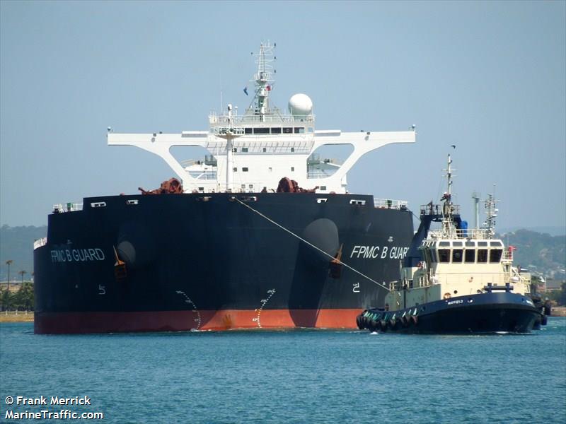 fpmc b guard (Bulk Carrier) - IMO 9445265, MMSI 636014905, Call Sign A8XI9 under the flag of Liberia