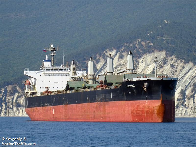 gemini (Bulk Carrier) - IMO 9376309, MMSI 636016824, Call Sign D5HZ3 under the flag of Liberia