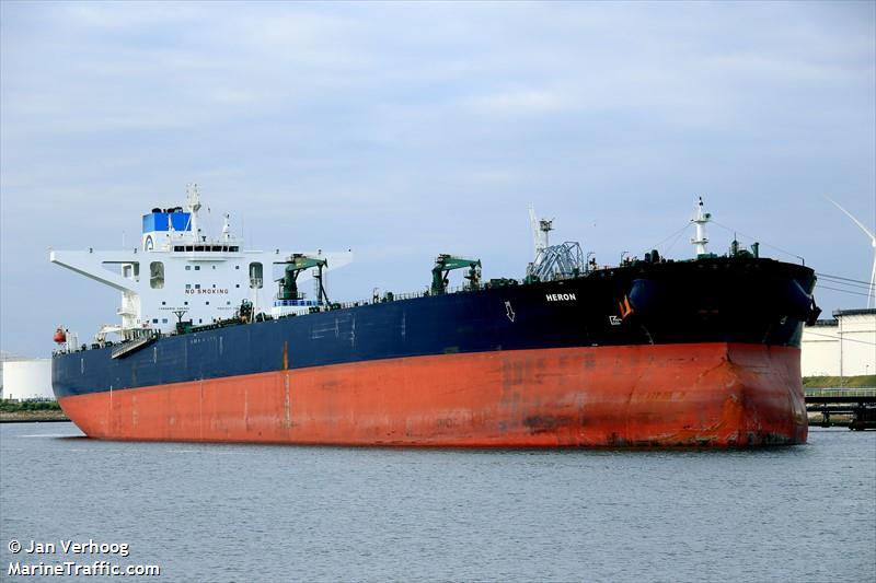 heron (Crude Oil Tanker) - IMO 9730086, MMSI 636017082, Call Sign D5JF3 under the flag of Liberia