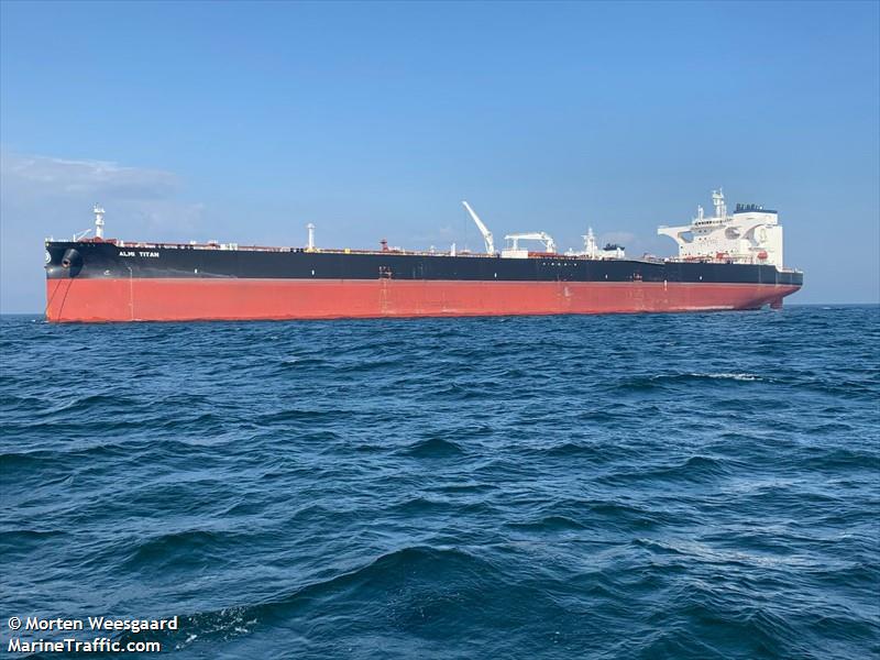 almi titan (Crude Oil Tanker) - IMO 9816335, MMSI 636017970, Call Sign D5NP4 under the flag of Liberia