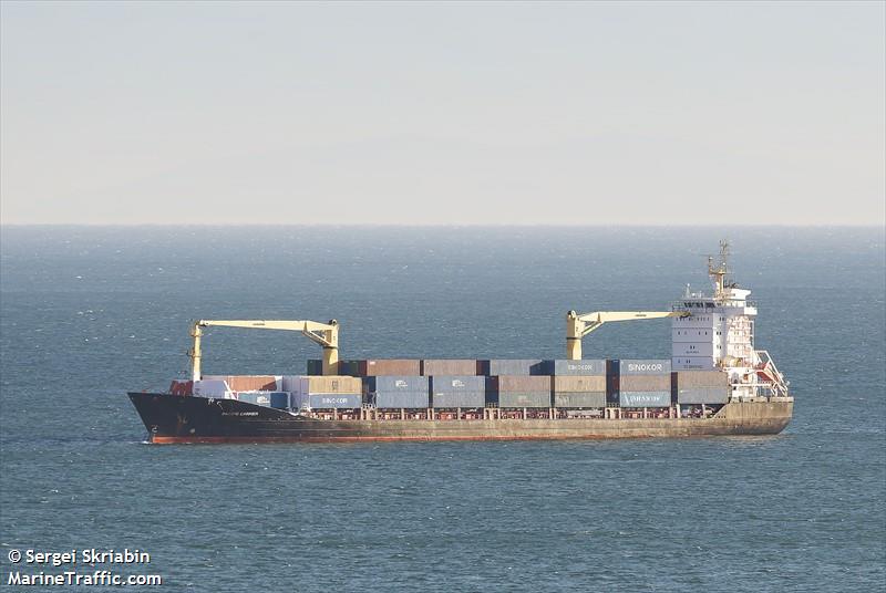 pacific carrier (Container Ship) - IMO 9378943, MMSI 636018630, Call Sign D5QP7 under the flag of Liberia