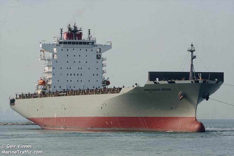 arguello 0 (Container Ship) - IMO 9409027, MMSI 636019328, Call Sign D5UA2$ under the flag of Liberia