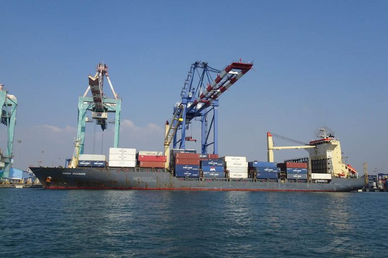 hansa siegburg (Container Ship) - IMO 9401661, MMSI 636092574, Call Sign D5GA9 under the flag of Liberia