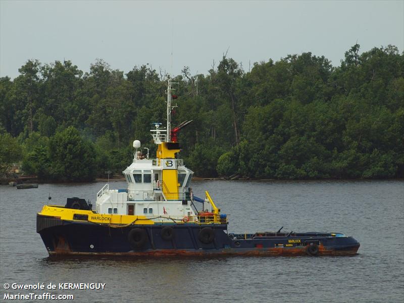 vb gladiador (Anchor Hoy) - IMO 8519590, MMSI 770576364, Call Sign CXZU9 under the flag of Uruguay