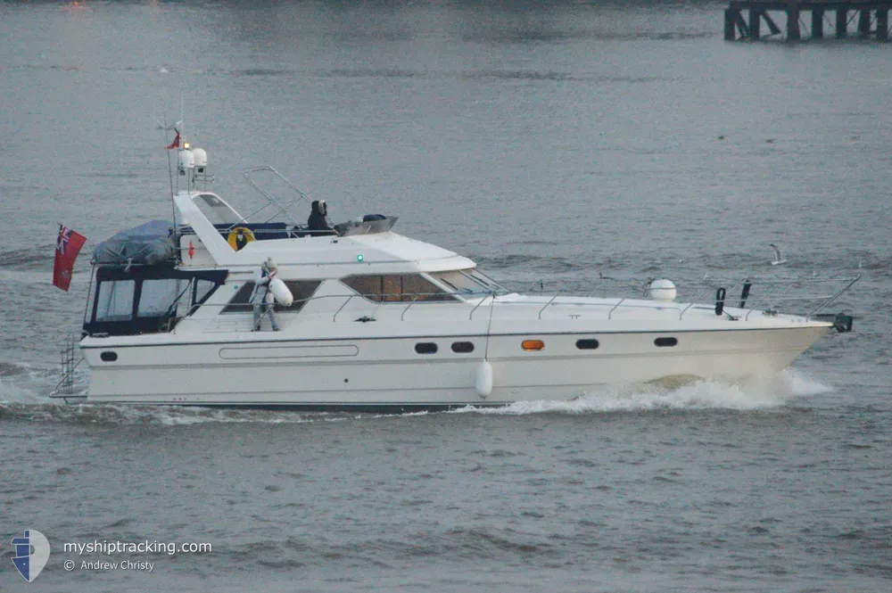 via volante (Pleasure craft) - IMO , MMSI 235005971, Call Sign ZIQP7 under the flag of United Kingdom (UK)