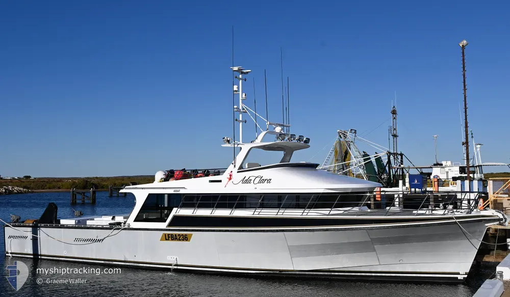 ada clara (Fishing vessel) - IMO , MMSI 503078420, Call Sign VMGQ under the flag of Australia