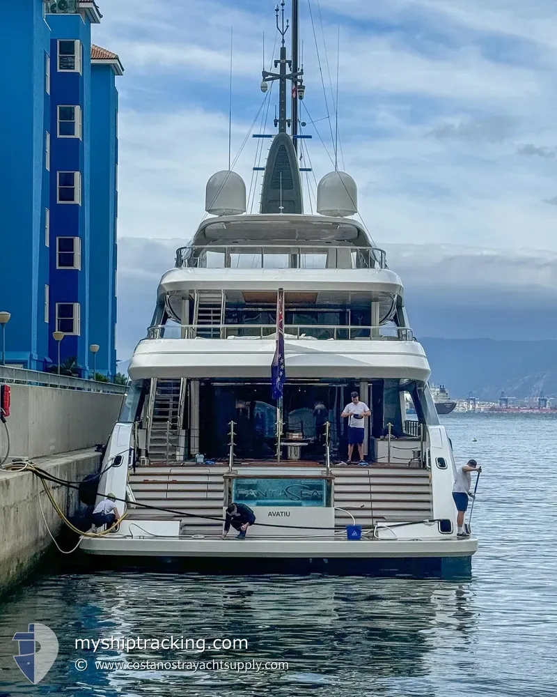 fantasea (Yacht) - IMO 9977189, MMSI 518998598, Call Sign E5U4578 under the flag of Cook Islands