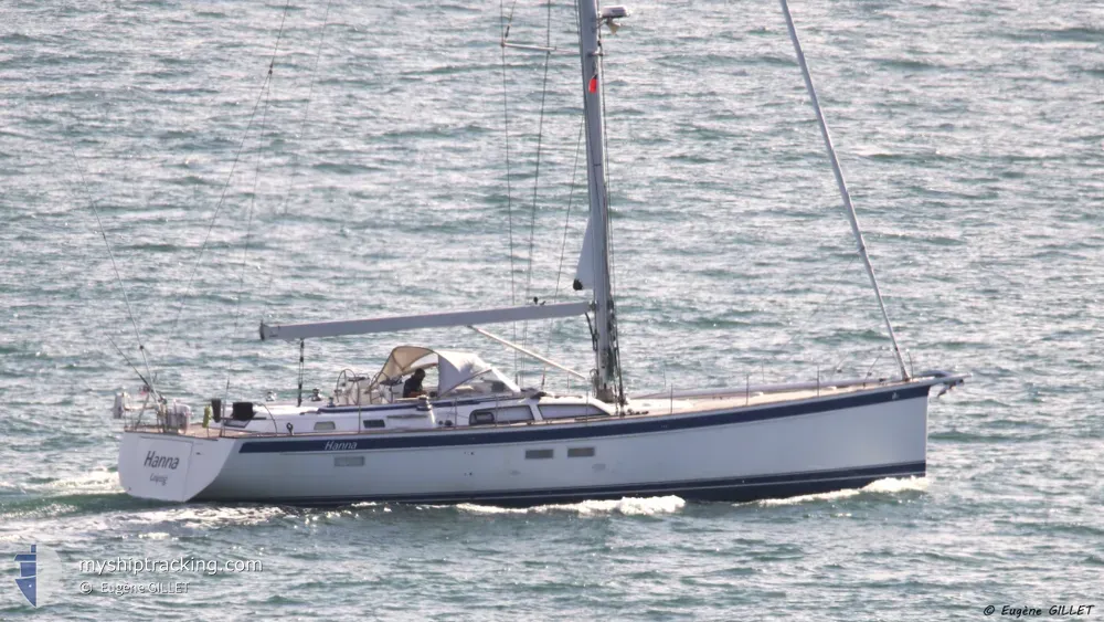 hanna (Sailing vessel) - IMO , MMSI 211271540, Call Sign DJ5296 under the flag of Germany
