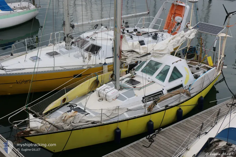 mr banane (Sailing vessel) - IMO , MMSI 227889190, Call Sign FAF7473 under the flag of France