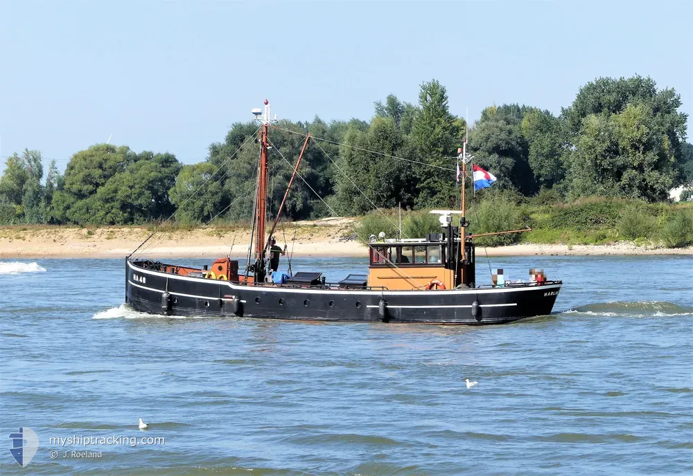 harlingen-48 (Pleasure craft) - IMO , MMSI 244924278, Call Sign PB9896 under the flag of Netherlands