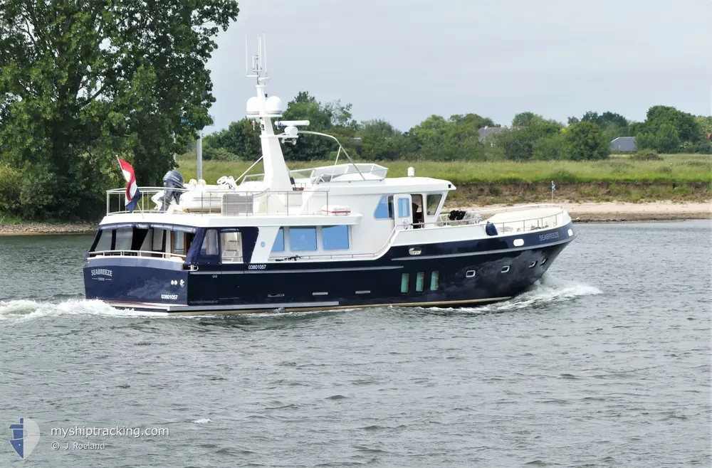 seabreeze (Pleasure craft) - IMO , MMSI 244376367, Call Sign PG4947 under the flag of Netherlands