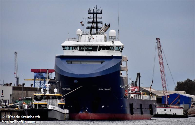 rem trader (Offshore Tug/Supply Ship) - IMO 9529932, MMSI 209645000, Call Sign 5BGQ5 under the flag of Cyprus