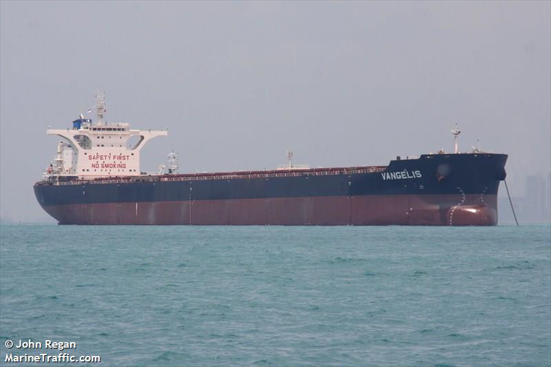 vangelis (Bulk Carrier) - IMO 9627095, MMSI 210934000, Call Sign 5BAF4 under the flag of Cyprus