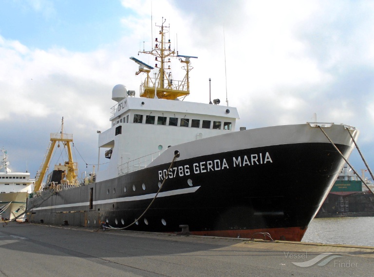 gerda maria (Fishing Vessel) - IMO 8716928, MMSI 211214200, Call Sign DFLM under the flag of Germany