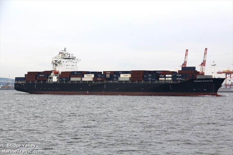 express black sea (Container Ship) - IMO 9443059, MMSI 215381000, Call Sign 9HA2713 under the flag of Malta