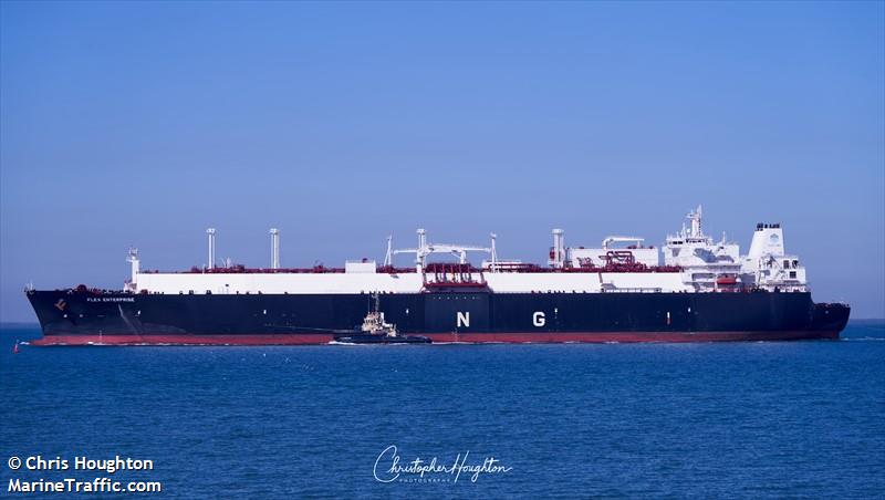 flex enterprise (LNG Tanker) - IMO 9762273, MMSI 215385000, Call Sign 9HA5089 under the flag of Malta