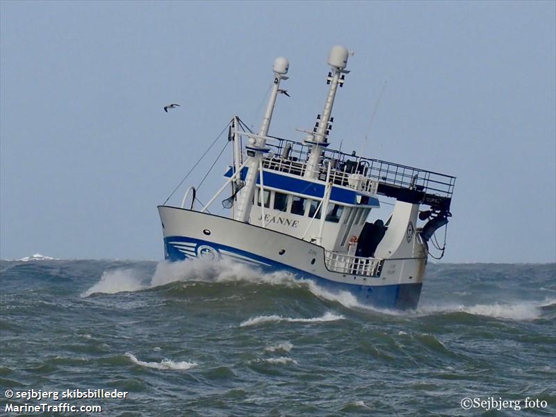 fn462 jeanne (Fishing vessel) - IMO , MMSI 219025245, Call Sign OXCO under the flag of Denmark