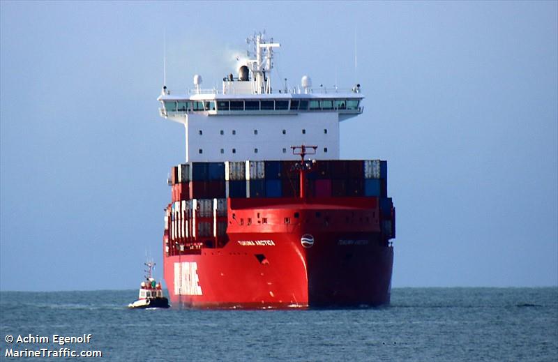 tukuma arctica (Container Ship) - IMO 9822865, MMSI 219304000, Call Sign OYTR2 under the flag of Denmark