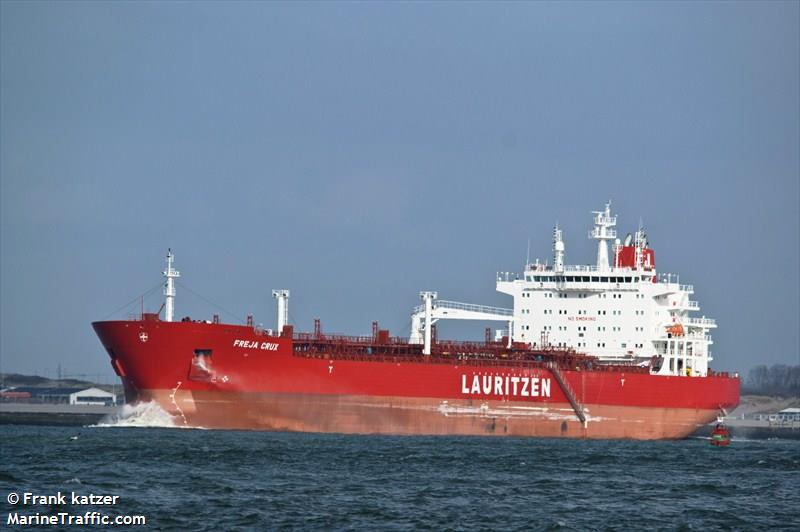 hafnia crux (Chemical/Oil Products Tanker) - IMO 9461697, MMSI 219398000, Call Sign OUNI2 under the flag of Denmark