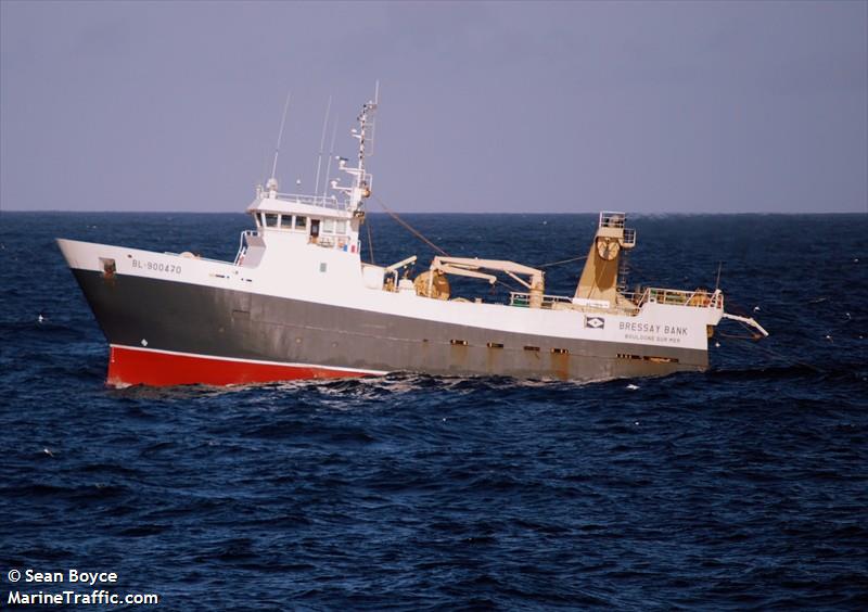 bressay-bank pair tr (Fishing vessel) - IMO , MMSI 226246000, Call Sign FPTA under the flag of France